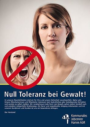 Foto "Null Toleranz bei Gewalt - Frauen"